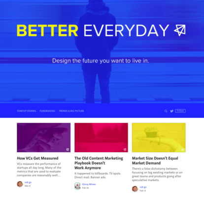 NextView Ventures Better Everyday内容营销案例